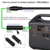 20Ft 14AWG Extension Cable,DC8mm Extension Cable with DC7909 to DC8020