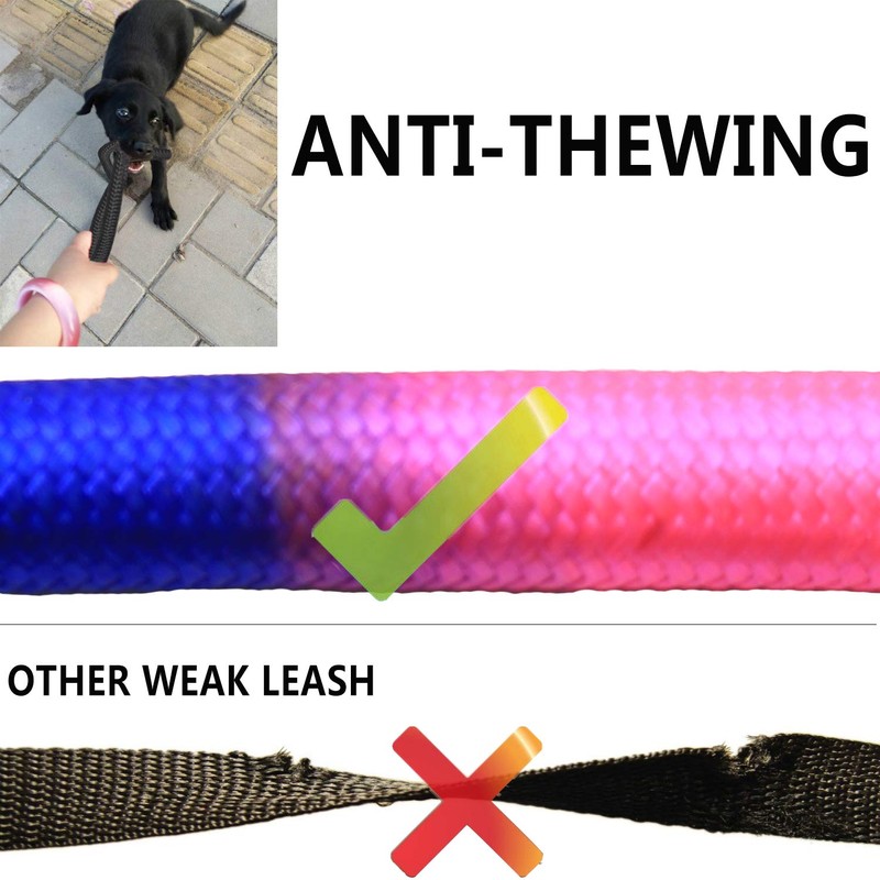 Heavy Duty 3 Dog Leash for Large Dogs No Tangle