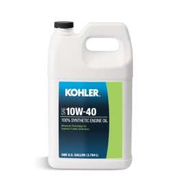 Kohler GM105293 10W-40 Gallon Full Synthetic Oil for Gaseous-Fueled Generators