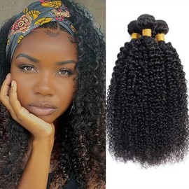 Curly Wave Human Hair Bundles 20 22 24 Inch Unprocessed 8A Brazilian Human Hair Bundles (100g/Pc)