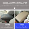 GDGZJJD Leather Car Center Console & Armrest Cover, Fit for