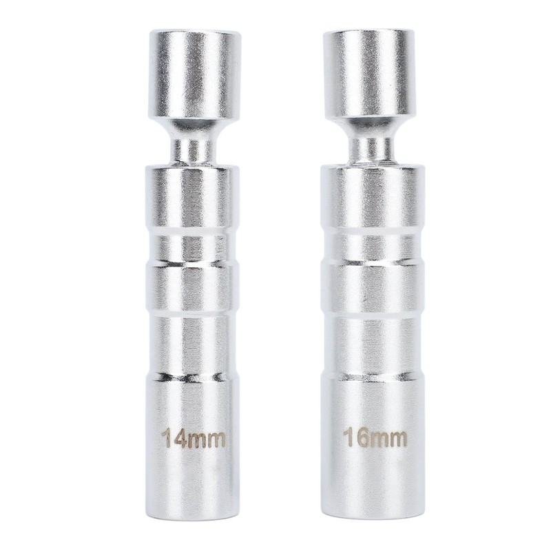 2pcs Spark Plug Socket Magnetic 14mm 16mm Thin Wall Spark