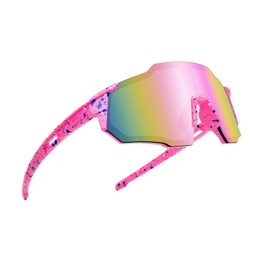 TTOAOKE Kids Sunglasses Youth Baseball Glasses for Sports & Cycling Lightweight Anti-Glare Softball Goggles for Boys & Girls (PF008)