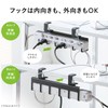 Sanwa Direct 200-CB035W Desk Hook Clamp Cable Tray, Load Capacity