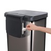 Glad 20 Gallon / 75.5 Liter Extra Capacity Stainless Steel