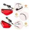 Hugfads High Quality Motorcycle Tail Light Brake Tail Light 12V