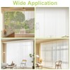 UFURMATE Vertical Blind Bracket, 6 Pcs 4.2 Inch Length Metal