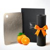 Homaider Titanium Cutting Board – Pure Titanium Chopping Board for
