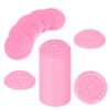 G2PLUS False Eyelashes Glue Holders, 100 PCS Disposable Eyelash Glue