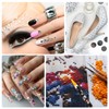 3 Piece Rhinestone Picker Tool Nail Point Drill Pen Self-Adhesive