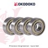 4 Pack of 608ZZ Double Shield Seal Deep Groove Ball