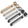 Asidrama 10 Pack 5 Inch(128mm) Champagne Bronze Kitchen Cabinet Handles,
