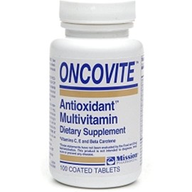 Oncovite Antioxidant Multivitamin, Coated Tablets 100 ea (Pack of 4)