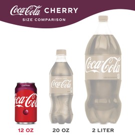 Coca-Cola Fridge Pack Bundle, Cherry, 12 Fluid Ounce
