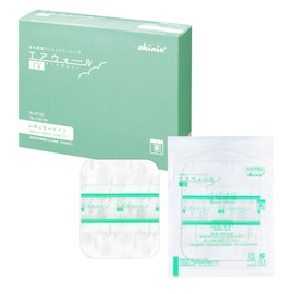 Skinix YB-218010R Airwall IV Regular Type Zero Sensory Film Dressing, 3.1 x 3.9 inches (80 x 100 mm), 50 Pieces, Sterile, Individually Packaged, Waterproof, Drip Fixing