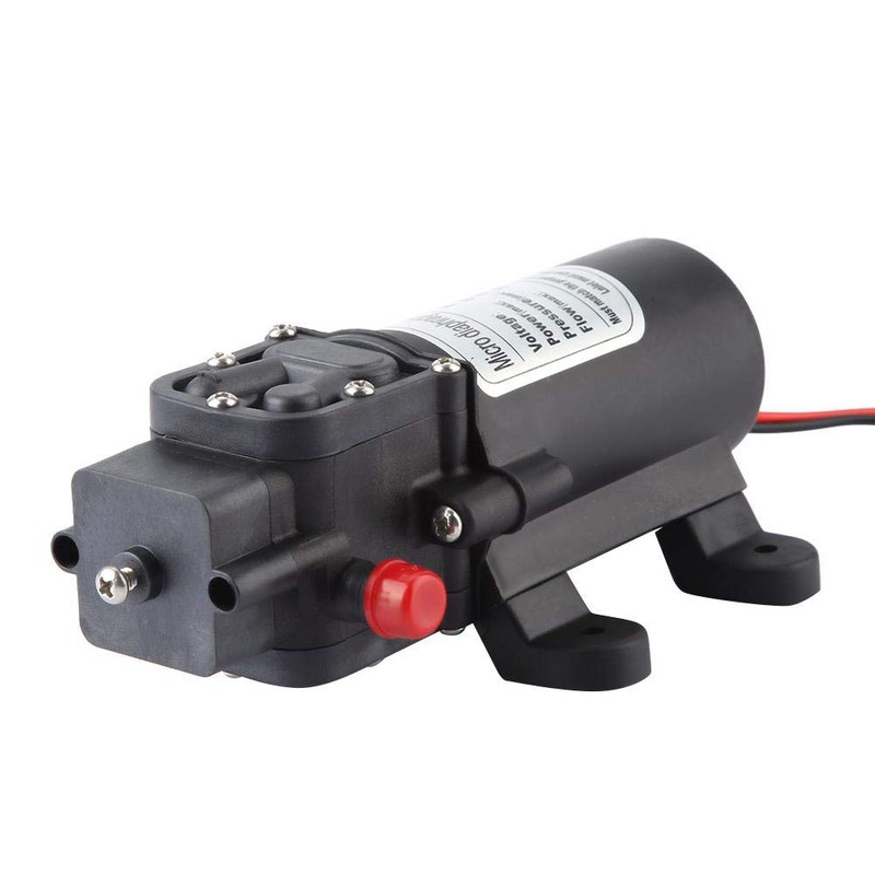 Micro Diaphragm Pump, 24V 60W Mini Electric Water Pump 5L/m