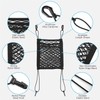 3-Layer Universal Universal Car Seat Mesh Tidy Storage Net Bag