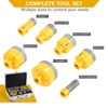 LFGUD Diamond Hole Saw Kit, 7-Piece Diamond Core Drill Bits