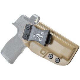 CYA Supply Co. Base Optics Ready (Flat Dark Earth) Inside Waistband Holster IWB Veteran Owned Company Fits Sig Sauer P365 XL