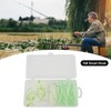 Squid Skirts Fishing Lures Glow Night Quadruple Fishing Hooks Luminous