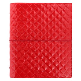 Filofax A5 Domino Luxe Organiser - Red