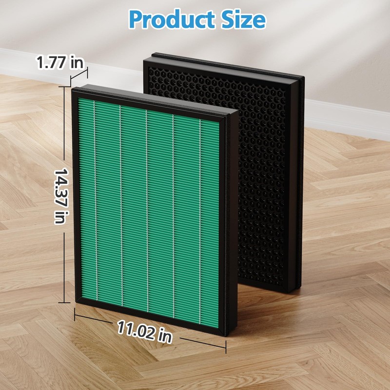 2Pack 300/300S Replacement Filter for Coway Airmega Max2 Air Purifier