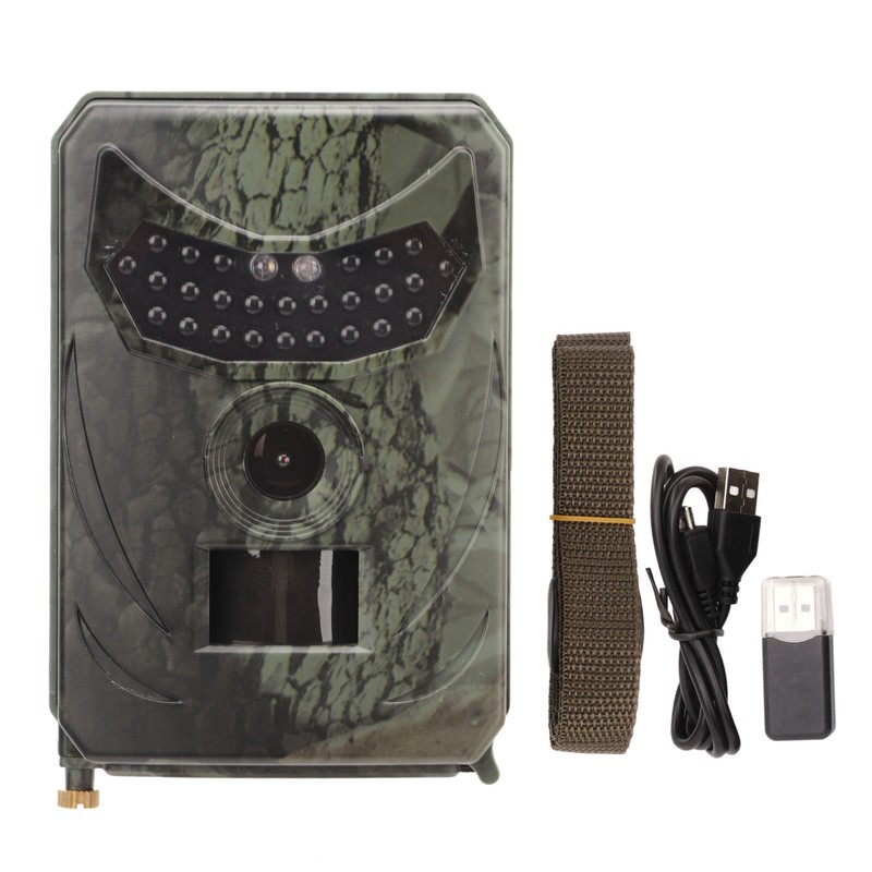 PR100C Outdoor Hunting Camera 1080P HD Infrared Induction Camera Wildlife