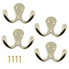EAI Double Robe Hook for Coats Bath Towels 55x76mm Pack
