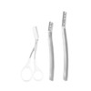 3 PCS Eyebrow Razors Kit Women's Eyebrow Razor Dermaplaning Kit