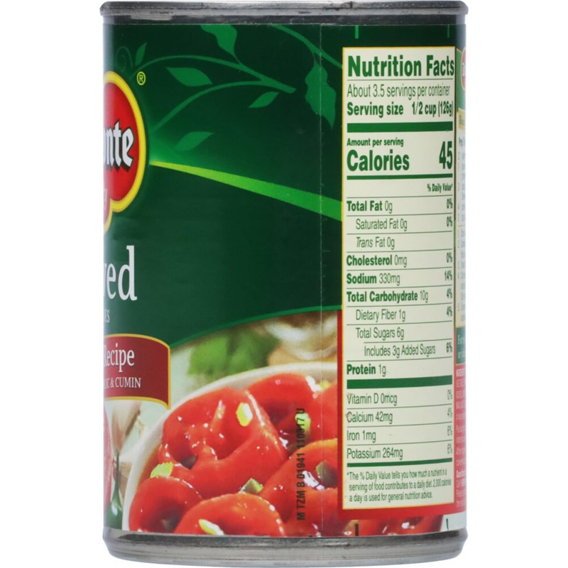Del Monte, Mexican Recipe Stewed Tomatoes (with Jalapenos, Garlic &