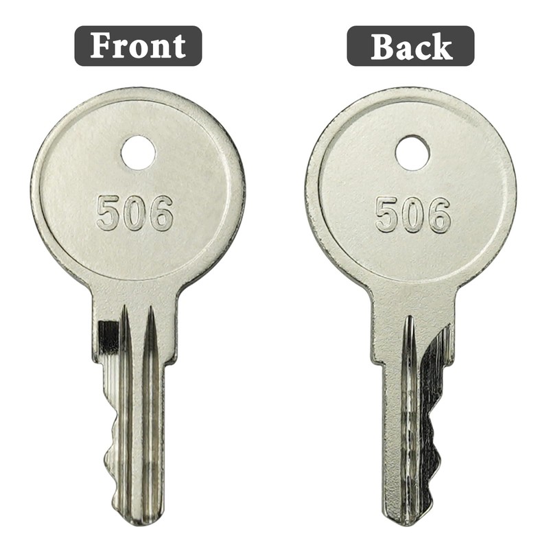 4-Pack CH506 Replacement Keys for Truck Tool Box RV Compartment
