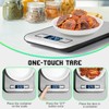 ZONSEL 1 Pack Food Kitchen Scale, LCD Display Digital Grams
