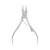 Pretul UNA-340P, Alicate para pedicure 4"cabeza curva acero inoxidable
