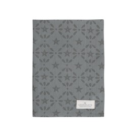 GreenGate Courtney Tea Towel Jacquard Grey 70 x 50 cm