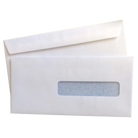 CMS-1500 Claim Form Self-Seal Window Envelope, White No.10-4.5" x 9.5" - 2500/Carton