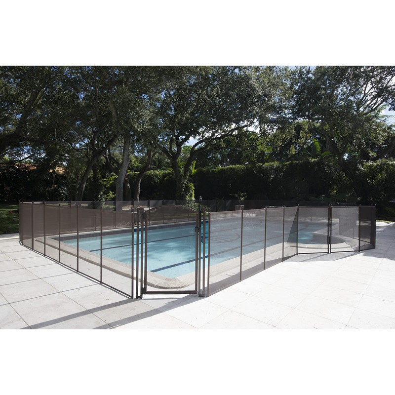 Pool Fence DIY by Life Saver Fencing Section Kit, 4