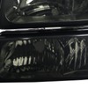 Spec-D Tuning Headlight Smoke + Bumper Lights Lamps W/Clear Reflector