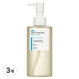 Opigen Mildly Acidic Clear Cleansing Oil to Foam, 3, 205ml / 오피겐 약산성 클리어 클렌징 오일 투 폼, 3개, 205ml