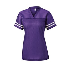 Gravity Threads Womens Replica Jersey Shirt - Purple/White - Small