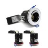 sanlumia 2 X LED Fire Rated Downlight Can GU10 Recessed