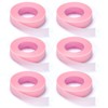 TEOYALL 6 Rolls PE Lash Extension Tapes, Adhesive Breathable Micropore