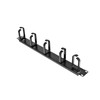 StarTech.com 19” Server Rack Cable Management Panel w/ D-Ring Hooks