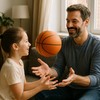 HomeSmile Silent Basketball - Size 7 (29.5''), Dribble Dream Silent