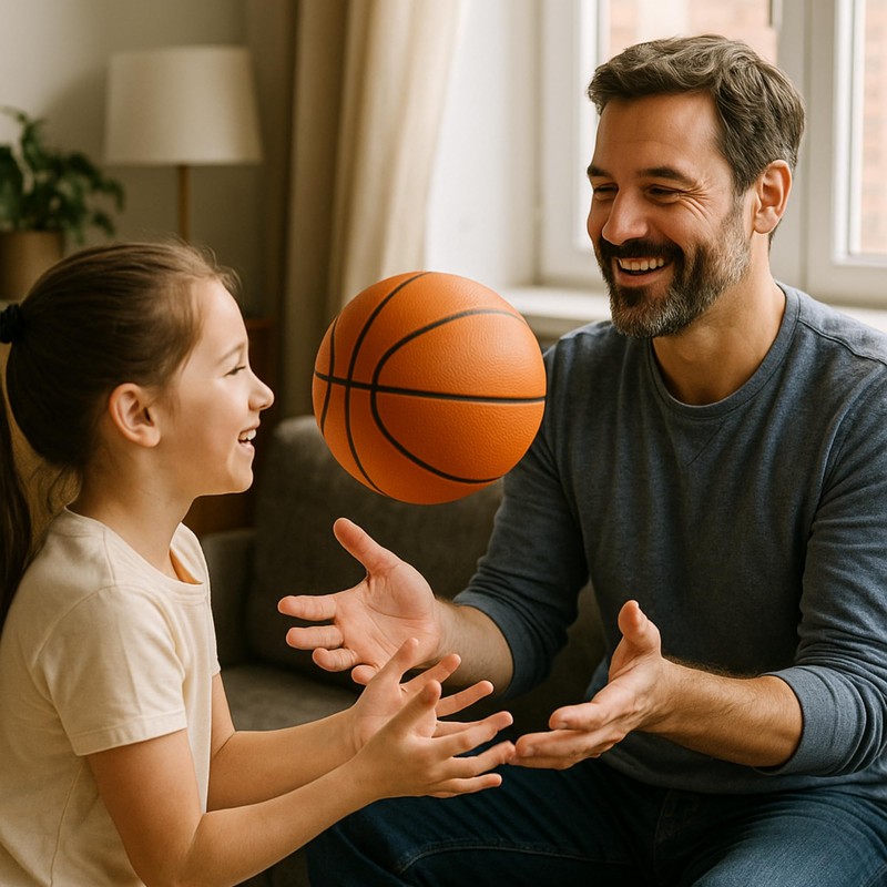 HomeSmile Silent Basketball - Size 7 (29.5''), Dribble Dream Silent