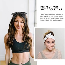 DRESHOW Women's Extra Long Socks Plus Size Knee High Socks Thigh High Socks Overknee Long Boots Stockings Leg Warmers, 4 pack rabbit ear 56-12