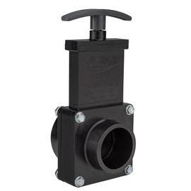 Tough Grade Blackwater Waste Valve | RV Tank Valve | Heavy-Duty ABS Plastic | Corrosion-Resistant | Leak-Proof Fit – Compatible with Standard RV Blackwater Systems | No Cap Included (1.5")