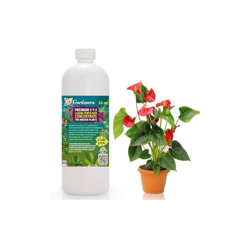 GARDENERA Premium 3-1-2 All Purpose Liquid Fertilizer Consentrate for All