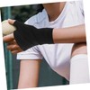 SUPVOX 2 Pairs Sports Pressure Wrist Brace Mittens Fingerless Gloves