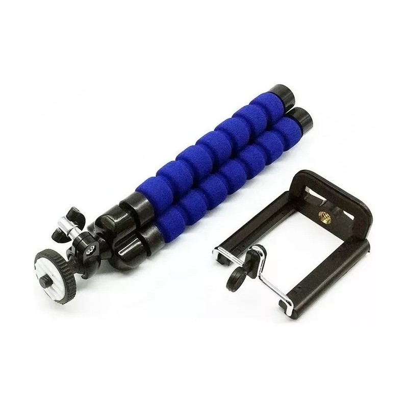 Laro Tripie Flexible Soporte Pulpo Base Celular Camara Portatil Color