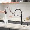 Smart Touchless Kitchen Faucet with Pull-Down Sprayer